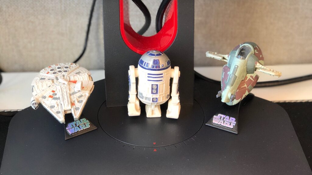 Star Wars figurer på Møtebooking Norge kontoret
